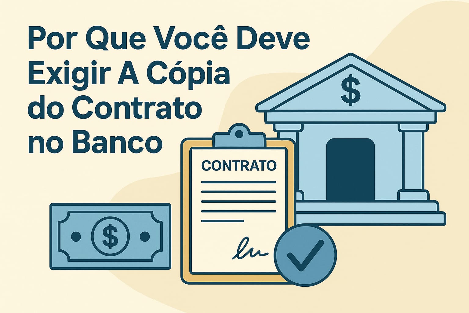 Por que você deve exigir a cópia do contrato